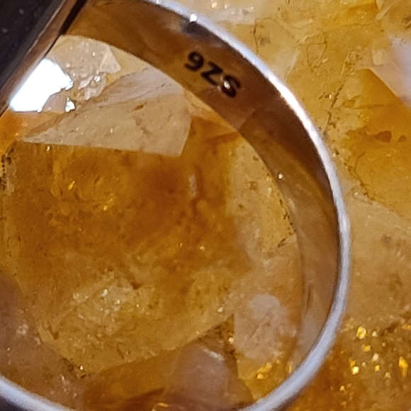 🌺BOGO New*Vintage Style Ruby Zoisite Silver Ring - Picture 5 of 5